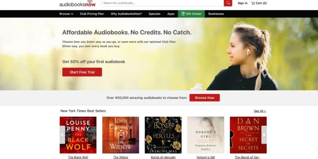 AudiobooksNow.com Promo Codes for November 2025