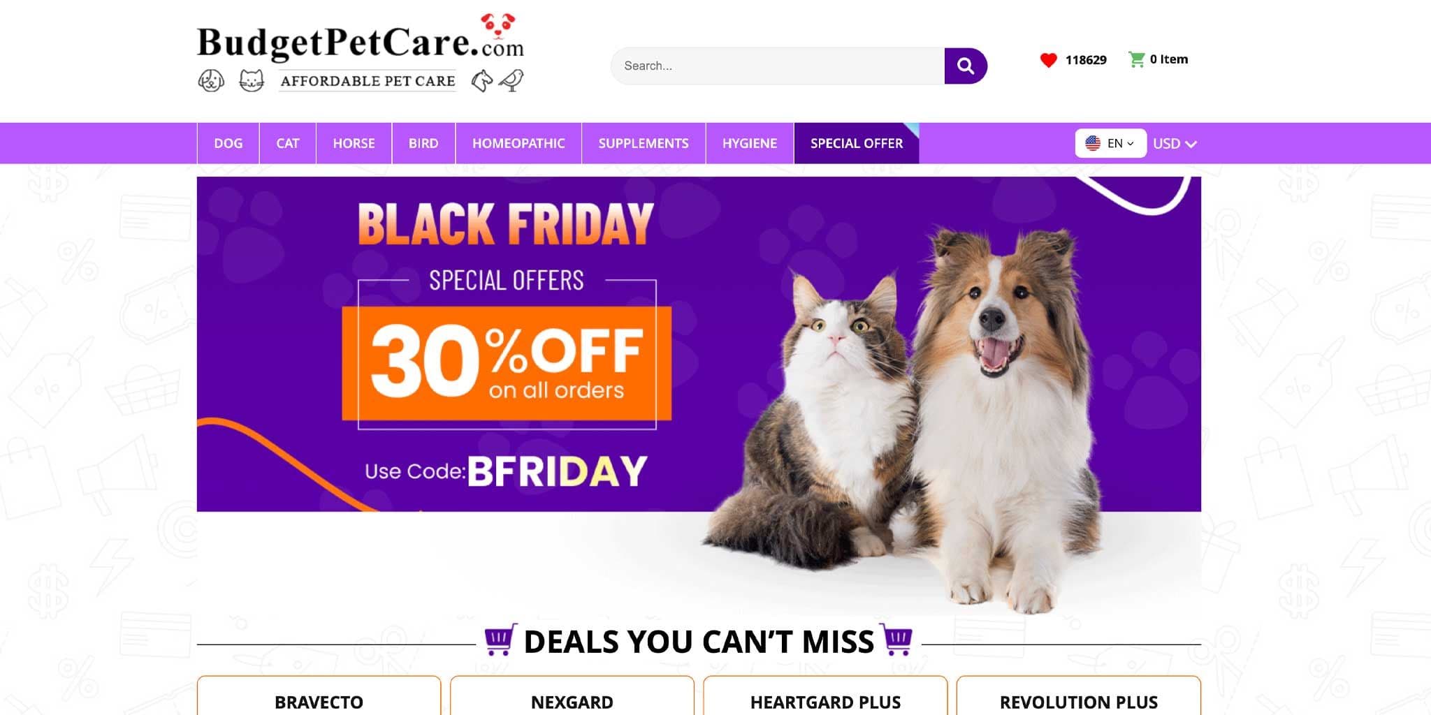 BudgetPetCare.com Promo Codes for December 2025