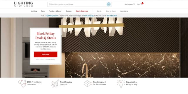 LightingNewYork.com Promo Codes for November 2025