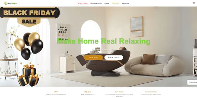 RealRelaxMall.com Promo Codes for December 2025