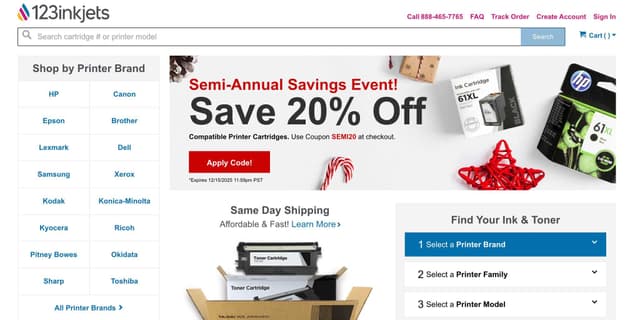 123Inkjets.com Promo Codes for February 2026