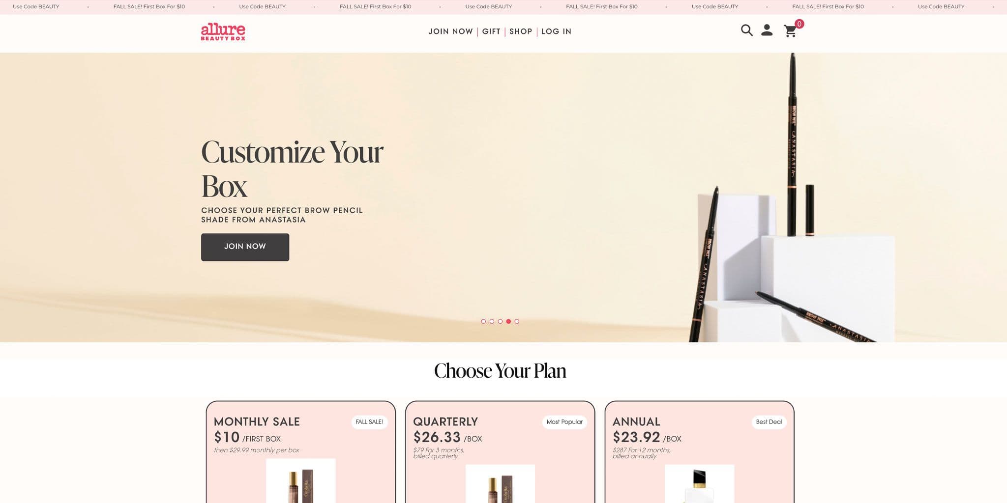 Allurebeautybox.com Promo Codes for December 2025