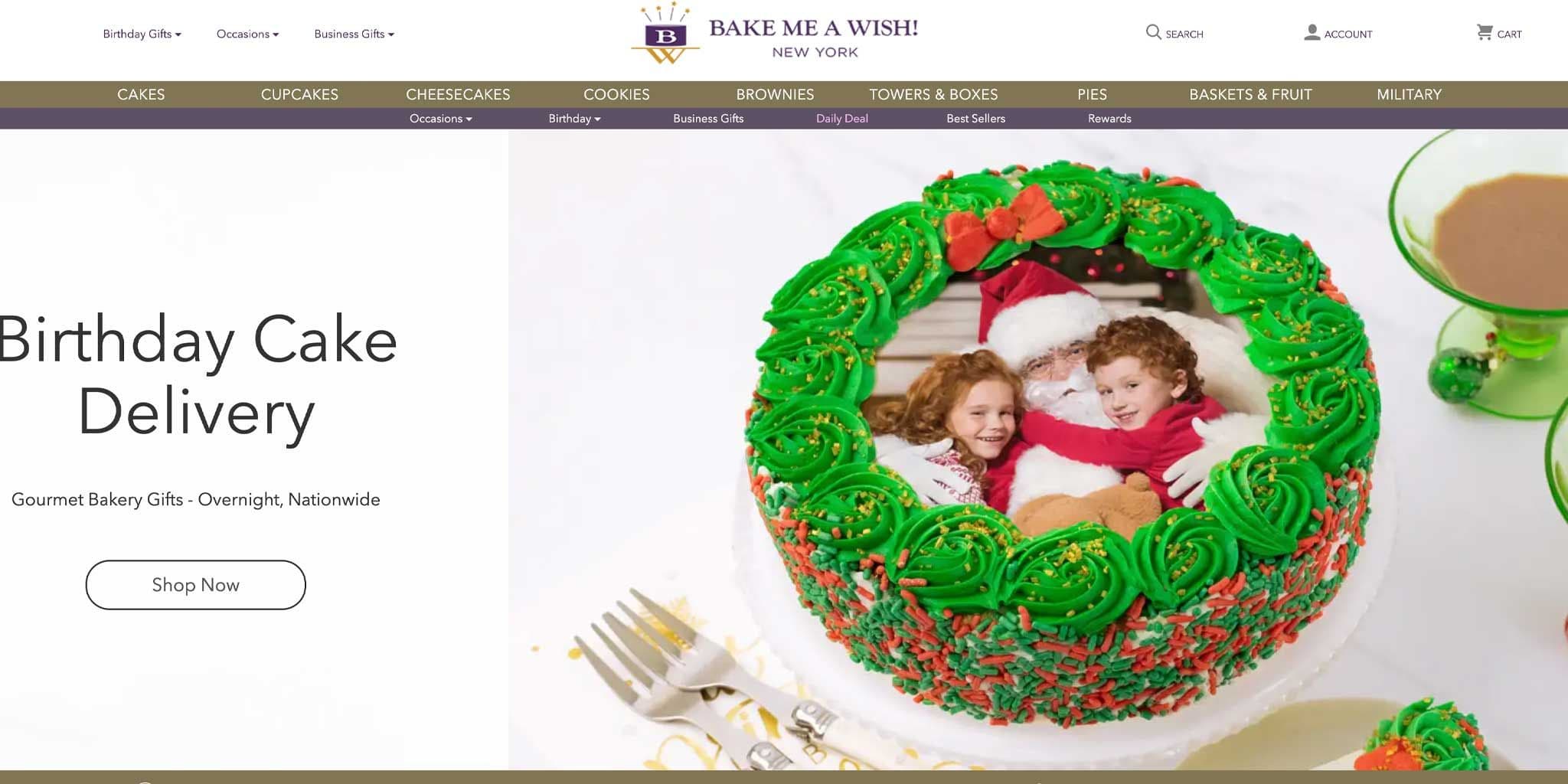 BakeMeAWish.com Promo Codes for December 2025