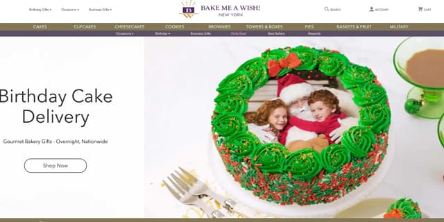 BakeMeAWish.com Promo Codes for December 2025