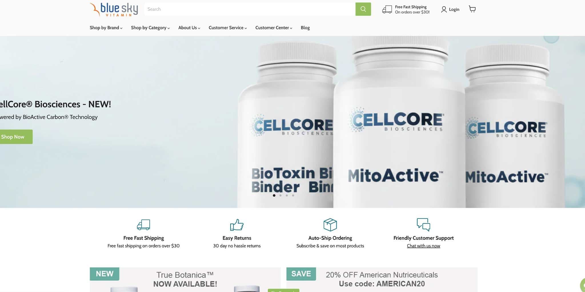 BlueSkyVitamin.com Promo Codes for December 2025