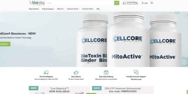 BlueSkyVitamin.com Promo Codes for December 2025