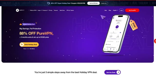 PureVPN.com Promo Codes for February 2026