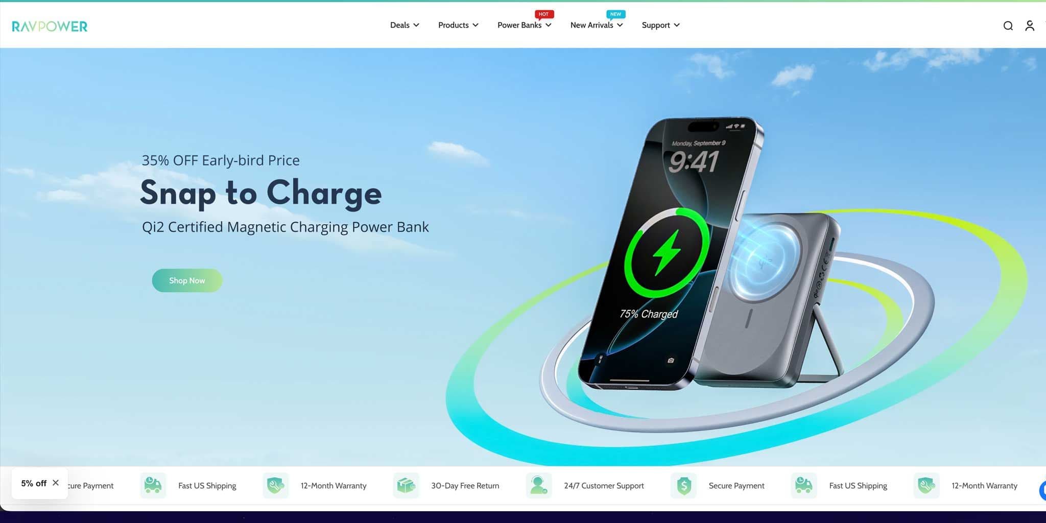 RAVPower.com Promo Codes for December 2025