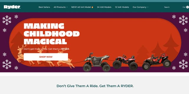 Rydertoys.com Promo Codes for December 2025