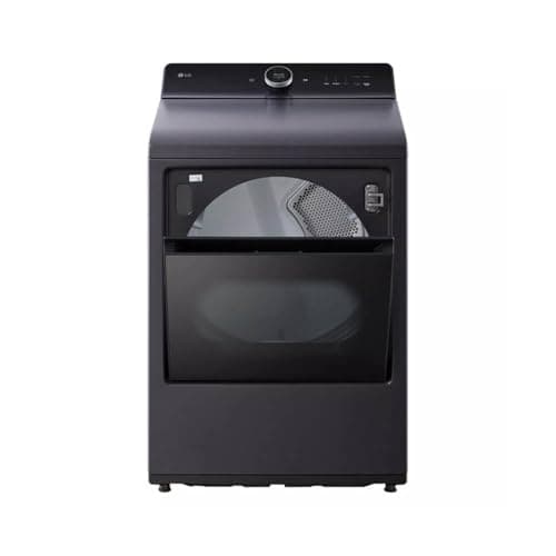 LG DLEX8600BE 7.3 Cu. Ft. Ultra Large Capacity Rear Control Matte Black Electric Dryer