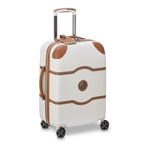 DELSEY PARIS Chatelet Air 2.0 Hardside Luggage with Spinner Wheels, Angora, Carry on 20 Inch