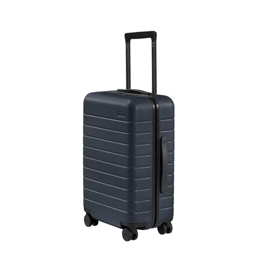 Away Carry-On Luggage, Lightweight Hardside Suitcase with Spinner Wheels, 22 Inch Airline Approved, TSA Lock, Navy Blue