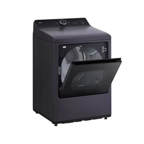 LG DLEX8600BE 7.3 Cu. Ft. Ultra Large Capacity Rear Control Matte Black Electric Dryer