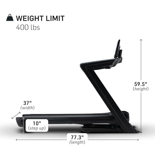 NordicTrack Commercial Series: Premium Foldable Treadmills, Incline & Decline, iFIT Membership Required to Access iFIT Content & Features