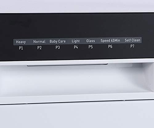 Farberware Portable Countertop Dishwasher - 7-Program System for Home, RV, and Apartment - Wash Dishes, Glass, and Baby Products - Hookup Required