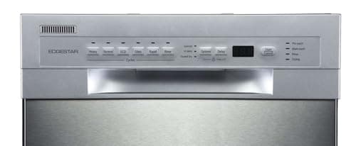 EdgeStar BIDW1802SS 18 Inch Wide 8 Place Setting Built-In Dishwasher