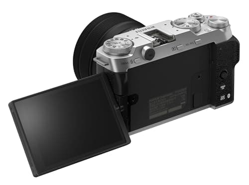Fujifilm X-M5 Mirrorless Digital Camera XC15-45mmF3.5-5.6 OIS PZ Lens Kit - Silver
