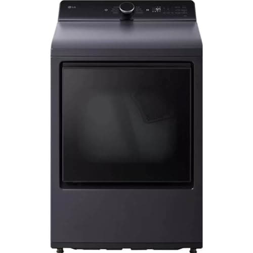 LG DLEX8600BE 7.3 Cu. Ft. Ultra Large Capacity Rear Control Matte Black Electric Dryer