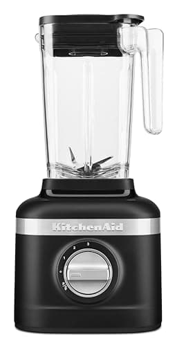 KitchenAid K150 3 Speed Ice Crushing Blender with 2 Personal Blender Jars - KSB1332Y,Black Matte, 48 oz