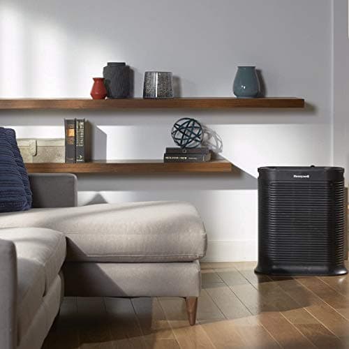 Honeywell HPA300 HEPA Air Purifier for Extra Large Rooms - Microscopic Airborne Allergen+ Dust Reducer, Cleans Up To 2250 Sq Ft in 1 Hour - Wildfire/Smoke, Pollen, Pet Dander – Black