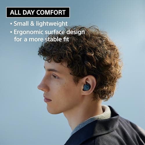Sony WF-C710N Truly Wireless Noise-Canceling Earbuds with up to 30-Hour Battery Life, Lightweight and Secure, Black