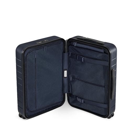 Away Carry-On Luggage, Lightweight Hardside Suitcase with Spinner Wheels, 22 Inch Airline Approved, TSA Lock, Navy Blue