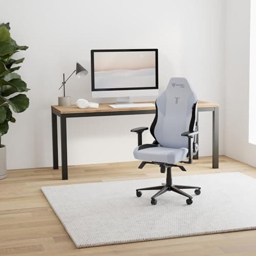 Secretlab Titan Evo Frost Blue Gaming Chair - Reclining, Ergonomic & Heavy Duty Computer Chair with 4D Armrests, Magnetic Head Pillow & Lumbar Support - Big and Tall Up to 395 lbs - Blue - Fabric