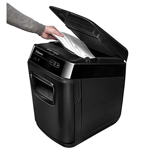 Fellowes AutoMax 150C Cross-Cut 150-Sheet Commercial Paper Shredder with Auto Feed (4694001)