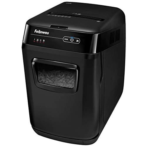 Fellowes AutoMax 150C Cross-Cut 150-Sheet Commercial Paper Shredder with Auto Feed (4694001)