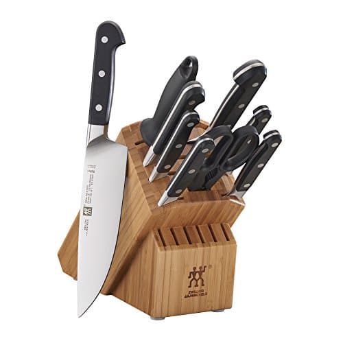 ZWILLING Pro 10-pc Knife Block Set - Acacia