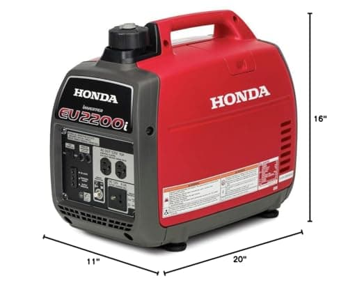 Honda 664240 EU2200i 2200 Watt Portable Inverter Generator with Co-Minder