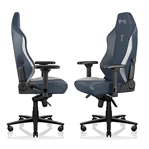 Secretlab Titan Evo Royal Gaming Chair - Reclining, Ergonomic & Comfortable Computer Chair with 4D Armrests, Magnetic Head Pillow & 4-Way Lumbar Support - Blue - Leatherette