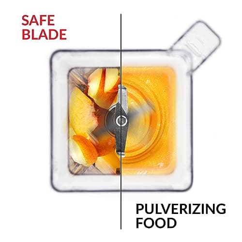 Blendtec Professional 800 - Blender with WildSide+ Jar (90 oz) for Smoothies & Frozen Drinks - Quietest Professional-Grade Power - 11-Speed Touch Slider - Easy to Clean - Black
