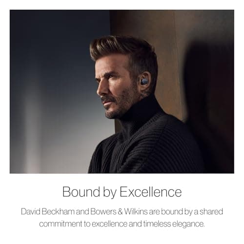 Bowers & Wilkins Pi8 Wireless Earbuds (Midnight Blue), in-Ear Bluetooth Earphones with Qualcomm Chipset & aptX Lossless, Active Noise Cancelling Earbuds, 3 Built-in Mics, 15-Min Quick Charging