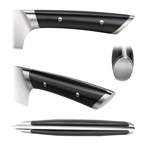 Cangshan HELENA Series German Steel Forged Knife Block Set (8-Piece, Black)