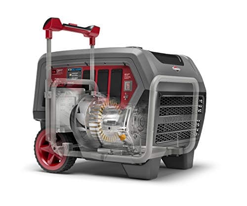 Briggs & Stratton Q6500 Quiet Power Series Inverter Generator | CO Guard, 6500 starting watts