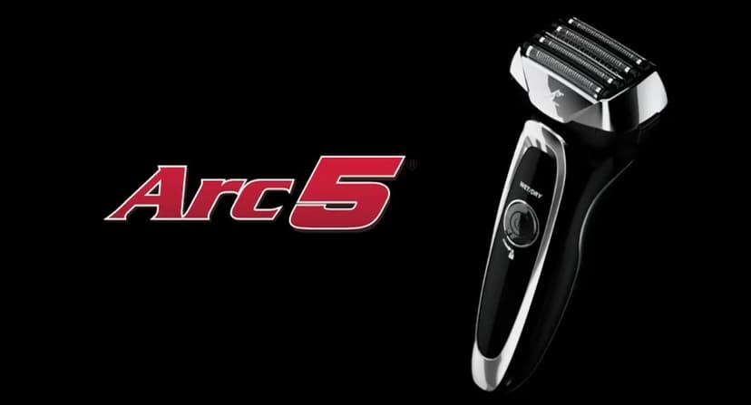 Panasonic ARC5 Electric Razor for Men with Pop-Up Trimmer, Wet/Dry 5-Blade Electric Shaver with Intelligent Shave Sensor and Multi-Flex Pivoting Head – ES-LV65-S (Silver)