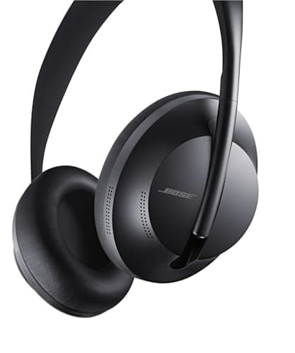 Bose Headphones 700, Noise Cancelling Bluetooth Over-Ear Wireless Headphones with Built-in Microphone for Clear Calls and Alexa Voice Control, Black