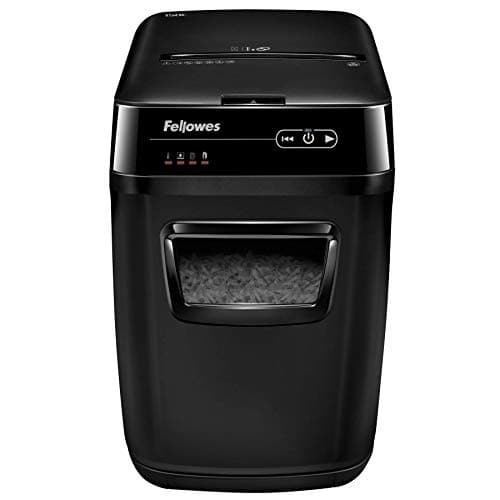 Fellowes AutoMax 150C Cross-Cut 150-Sheet Commercial Paper Shredder with Auto Feed (4694001)