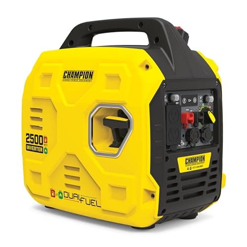 Champion Power Equipment 2500-Watt Ultralight Portable Dual Fuel Inverter Generator