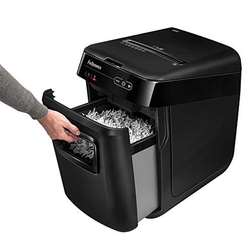 Fellowes AutoMax 150C Cross-Cut 150-Sheet Commercial Paper Shredder with Auto Feed (4694001)