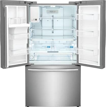 Frigidaire Gallery 27.8 cu. ft. French Door Refrigerator in Smudge-Proof Stainless Steel GRFS2853AF