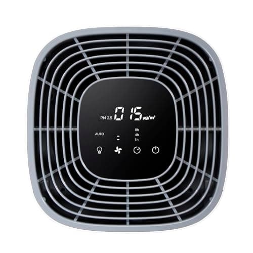 Clorox Air Purifiers for Home, True HEPA Filter, Large Rooms up to 1,500 Sq Ft, Removes 99.9% of Mold, Viruses, Wildfire Smoke, Allergens, Pet Allergies, Dust, AUTO Mode, Whisper Quiet