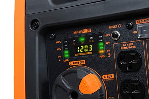 WEN 3800-Watt Inverter Generator, Electric Start, RV-Ready, Portable and Super Quiet with Fuel Shut-Off (56380i)