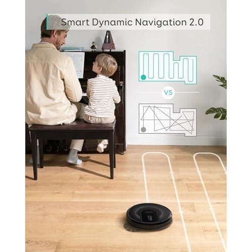 eufy Renewed RoboVac G30 Verge, Robot Vacuum with Home Mapping, 2000Pa Suction, Wi-Fi, Boundary Strips, for Carpets and Hard Floors (Renewed)