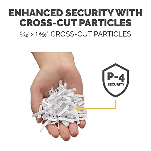Fellowes 14C10 14-Sheet Cross-Cut Home Office Paper Shredder