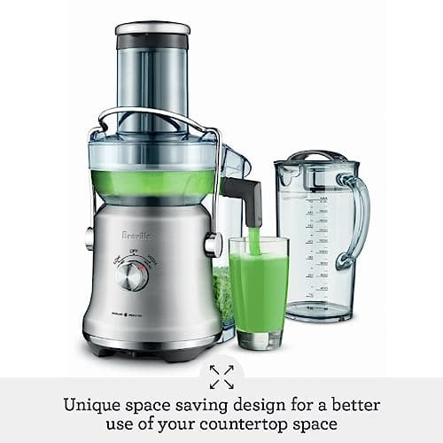 Breville BJE530BSS Juice Fountain Cold Plus, 70 fl oz, Brushed Stainless Steel
