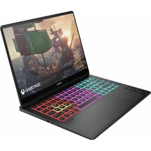 HP OMEN Transcend 14-fb0761nr 14" 2.8K 120Hz OLED Gaming Laptop, Intel Core Ultra 7 155H 1.4GHz, 16GB RAM, 1TB SSD, NVIDIA GeForce RTX 4060 8GB, Windows 11 Home, Shadow Black