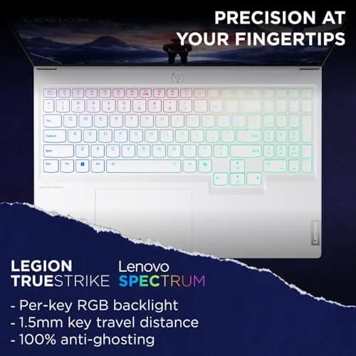 Lenovo Legion 7i Gaming Laptop, 16" WQXGA 240Hz Display, Intel 20-Core i7-14700HX, 32 GB DDR5 RAM, 1 TB SSD, NVIDIA GeForce RTX 4060, Backlit Keyboard, Microsoft Office Lifetime License,Windows 11 Pro