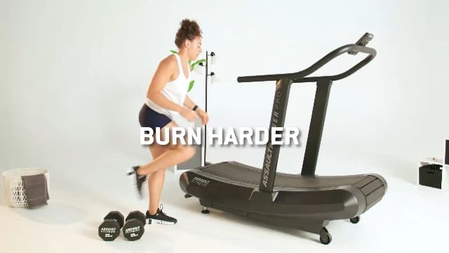 Assault Fitness Runner Pro - Better Than a Motorized Treadmill - Great for HIIT, Cardio, and Endurance Training - Motorless